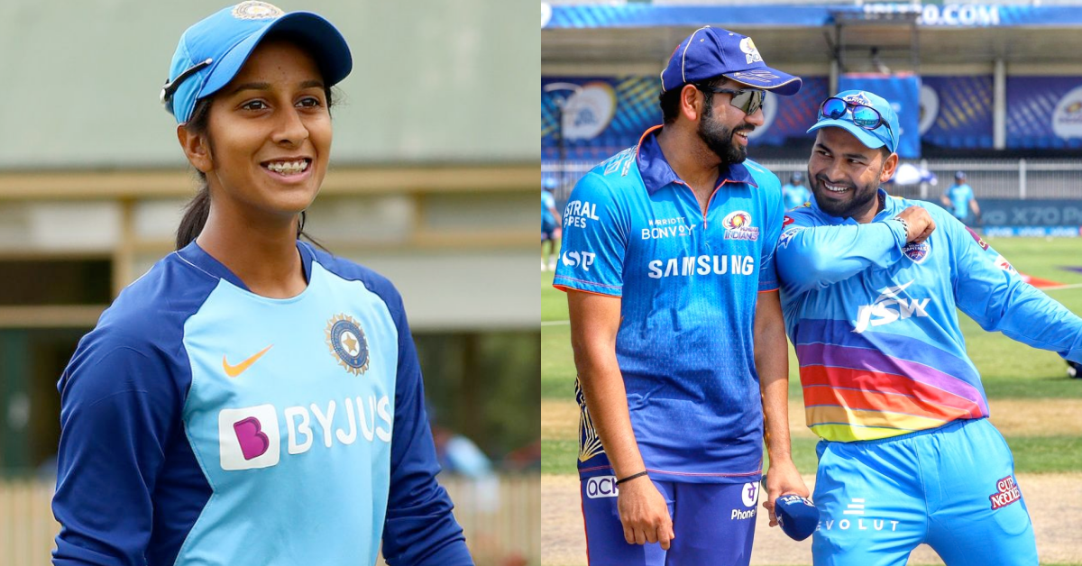 Jemimah Rodrigues, Rohit Sharma, Rishabh Pant