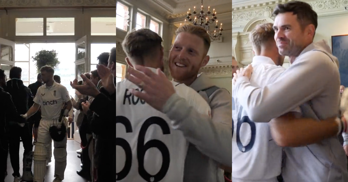 ENG vs NZ: Watch - Joe Root Gets A Raucous Applause In Lord's Dressing Room After Record-Equaling Ton