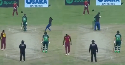 PAK vs WI: Watch - Shadab Khan Win Hearts As He Hugs Pitch Intruder