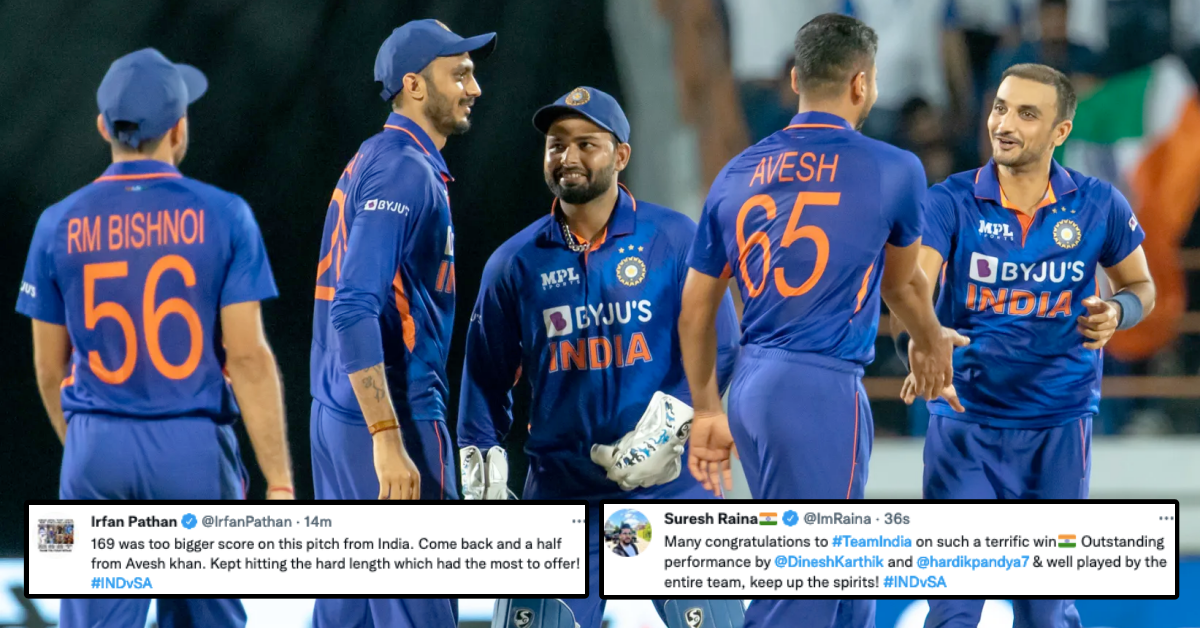 IND vs SA: Twitter Reacts As India Thump South Africa In Rajkot To Set Up Series Decider In Bengaluru