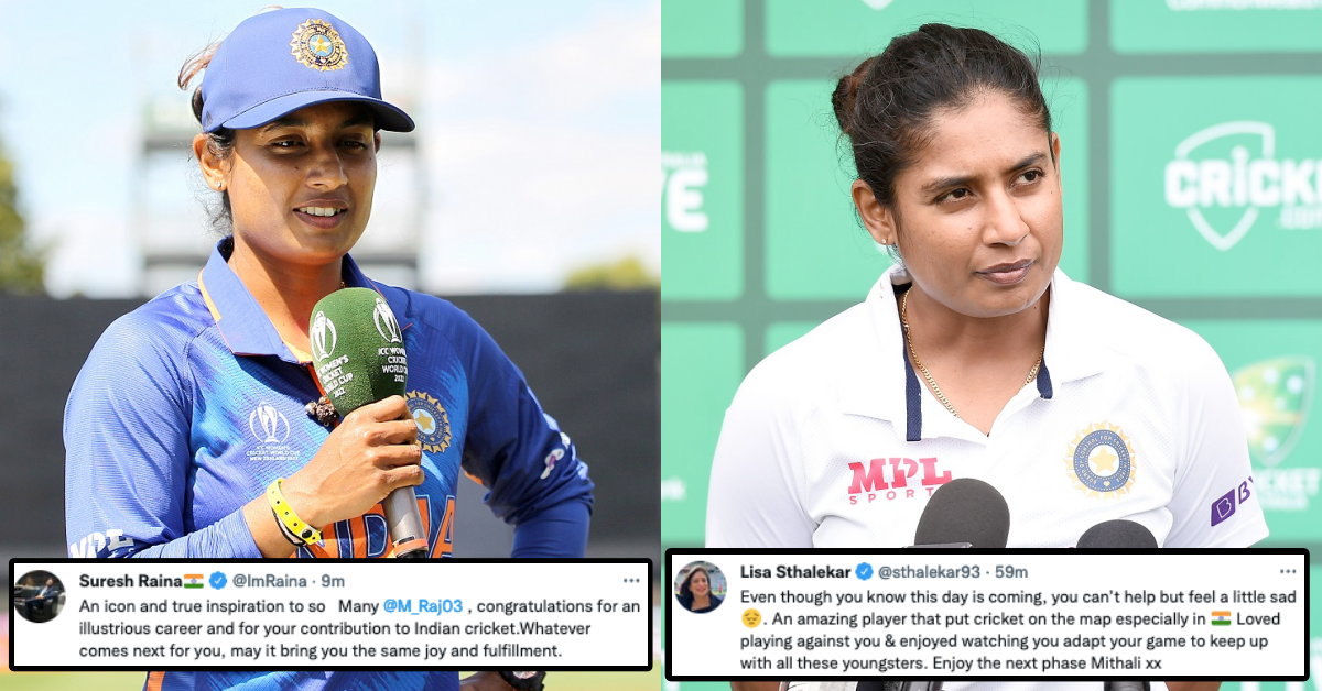 Twitter Reacts As Mithali Raj Announces Retirement From International Cricket