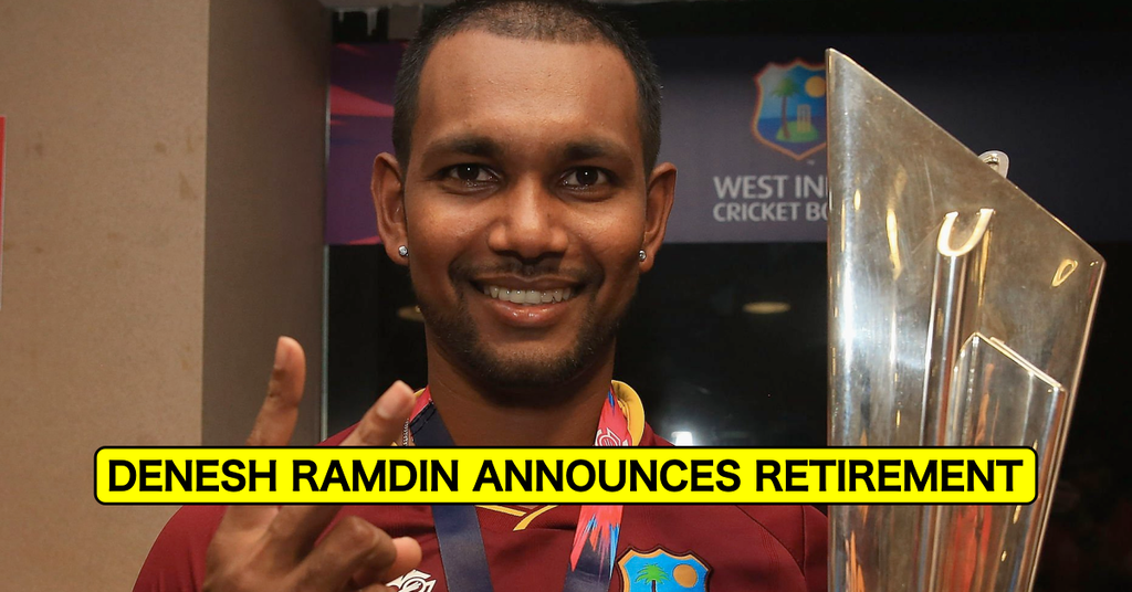Ramdin West Indies Keeper Denesh Ramdin Announces Retirement From ...