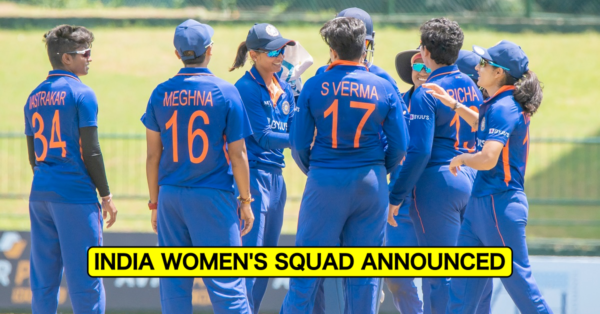 BCCI Announces India Women's Squad For Birmingham Commonwealth Games 2022