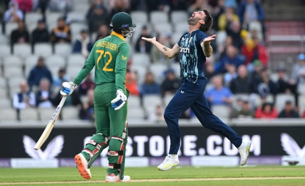 Reece Topley has been in amazing bowling form in the summer