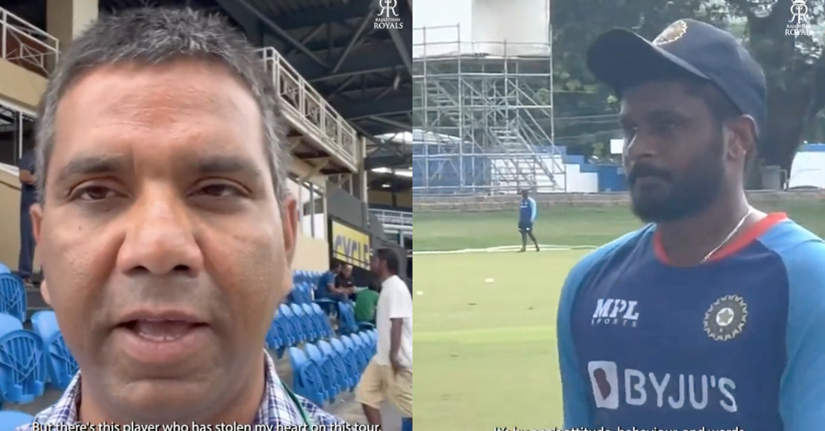 IND vs WI: Wicket-keeper Sanju Samson Wins Indian Journalist Vimal Kumar's Heart With Heartfelt Gesture In Trinidad