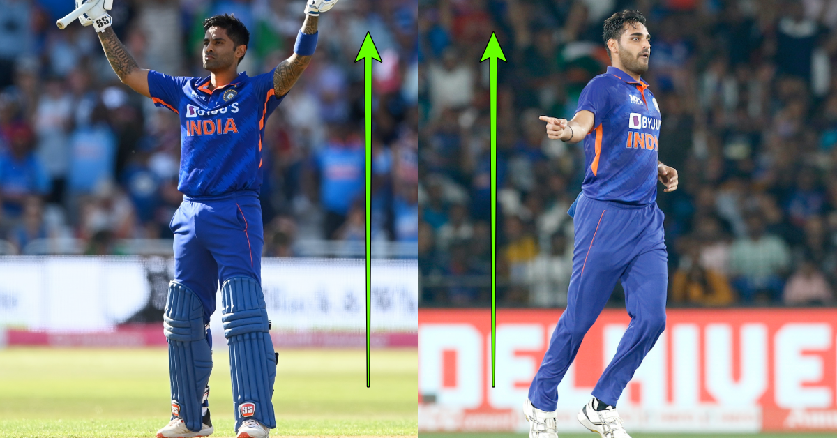 Suryakumar Yadav Becomes Highest-ranked Indian Batsman In ICC T20I Player Rankings, Bhuvneshwar Kumar Enters The Top 10 In Bowling Charts