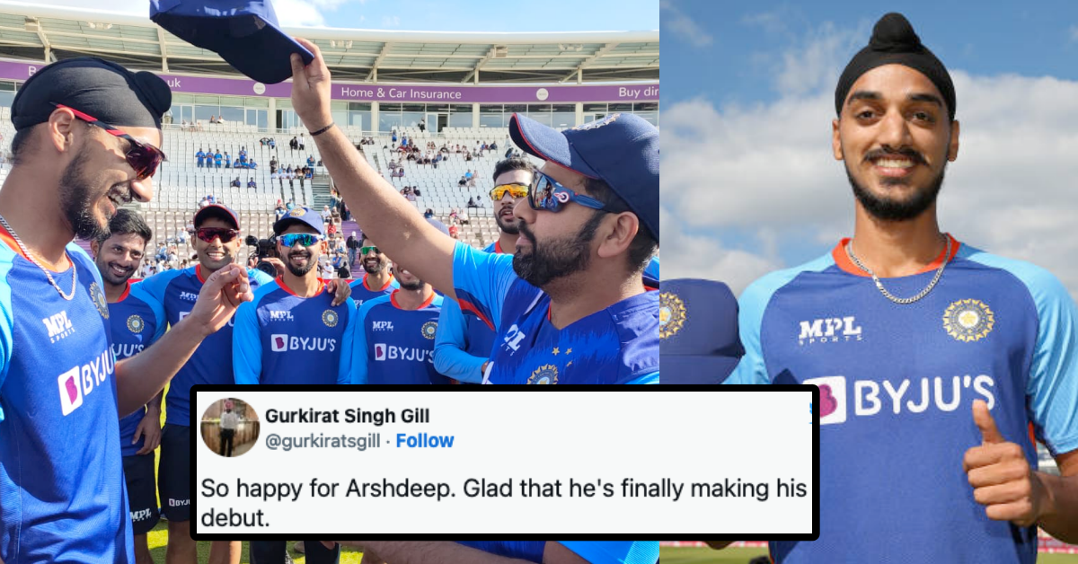 “One Of The Most Deserving Players Finally Gets His Debut Cap Today” – Twitter Reacts As Arshdeep Singh Makes His India Debut