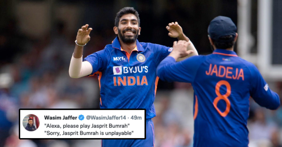 Twitter Reacts As Jasprit Bumrah's Fiery Spell Puts England Under The Pump In The 1st ODI At The Oval