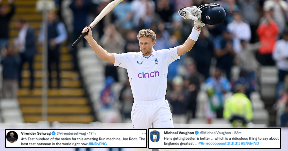 ENG vs IND: Twitterverse Reacts As Joe Root Hits A Sublime Ton As England Near Victory In Fifth Test