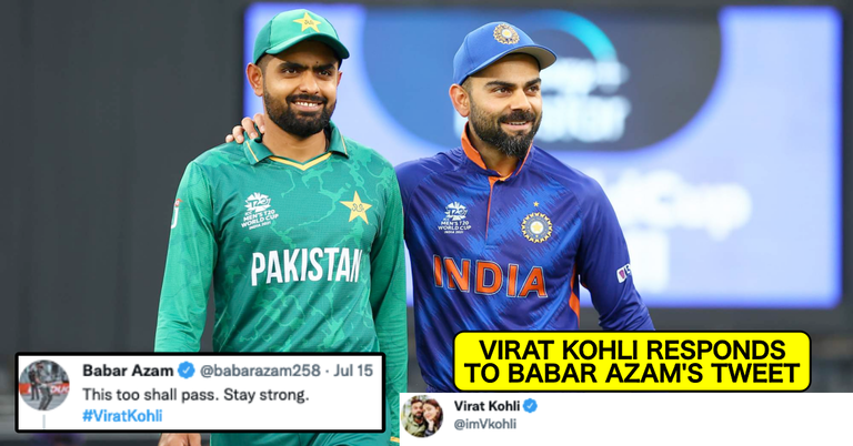 Virat Kohli Responds To Babar Azam After Pakistani Skipper Tweets In Support Of Kohli