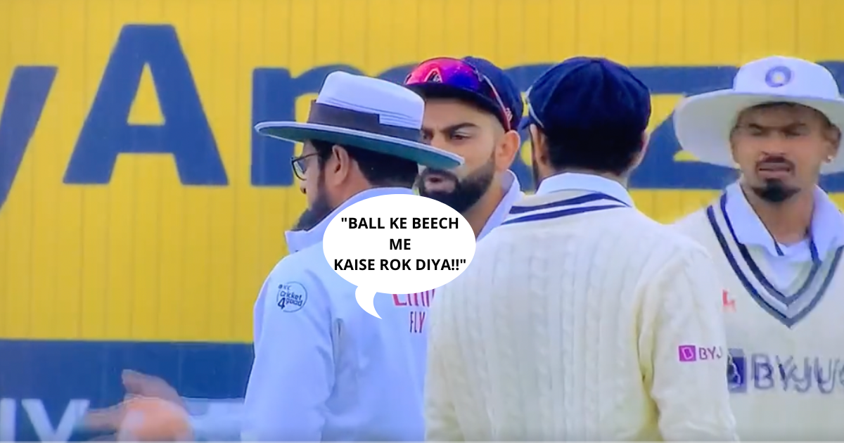 Virat Kohli Slams Aleem Dar