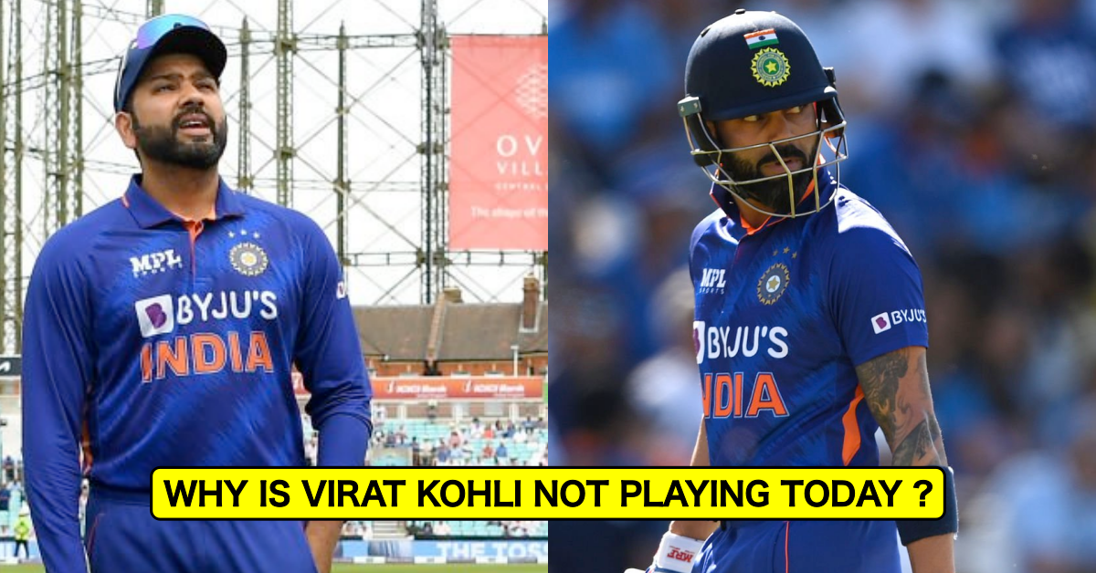 Revealed: Why Virat Kohli Isn't Included In India's Playing XI vs England For The 1st ODI