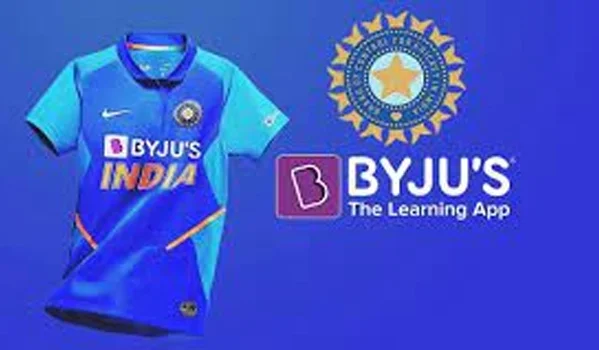 Byju's, Sponsor of Indian Team Jersey 
