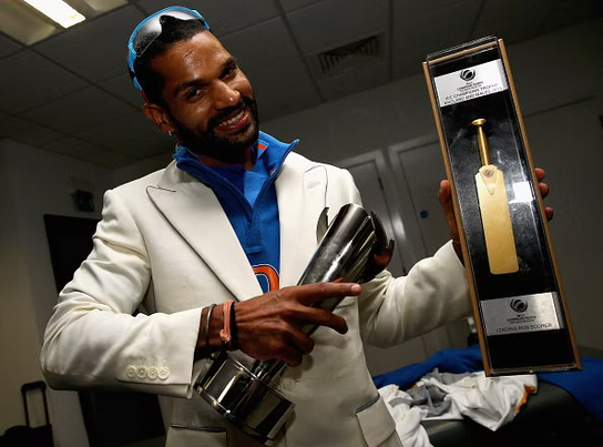 Shikhar Dhawan. Photo- ICC