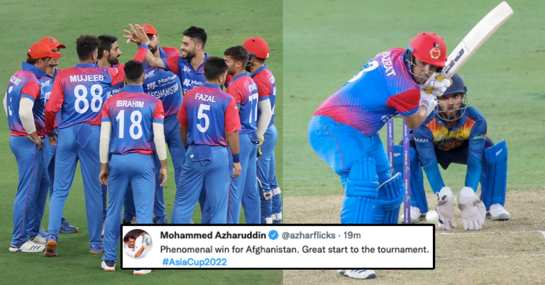 Twitter Reacts As Afghanistan Register Comprehensive Victory Against Sri Lanka