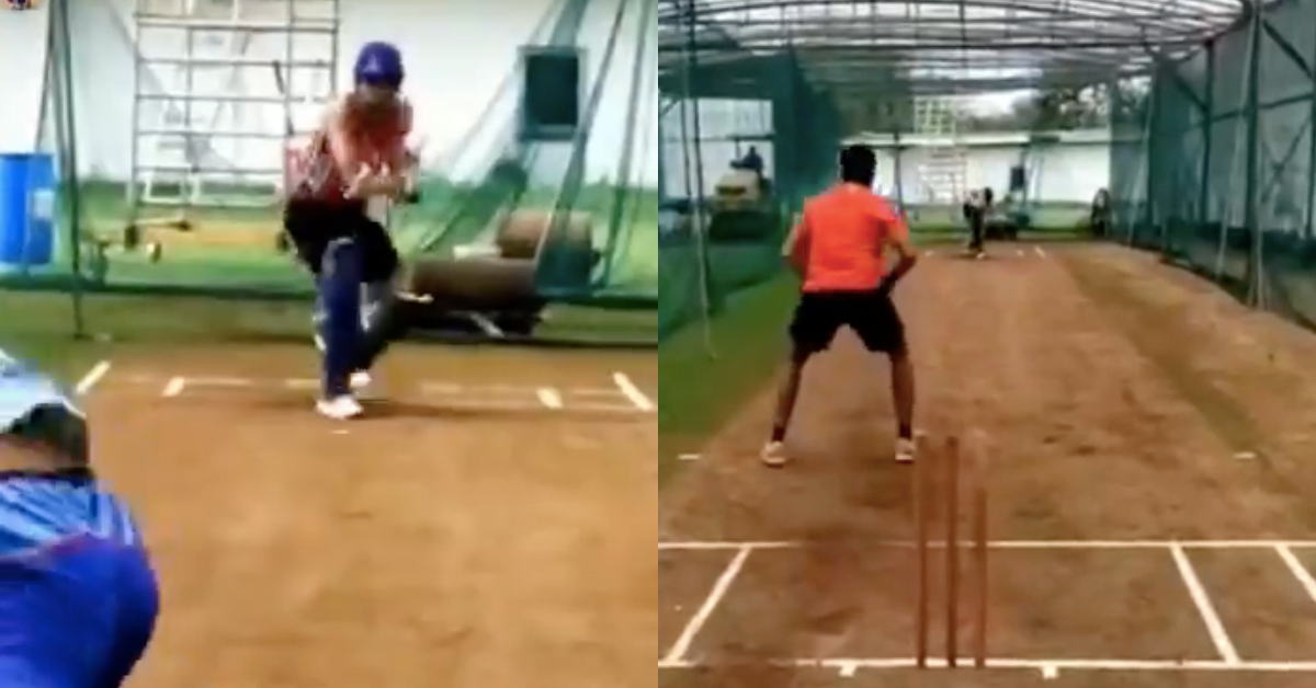 Watch: Arjun Tendulkar Hits The Nets Ahead Of The Domestic Season