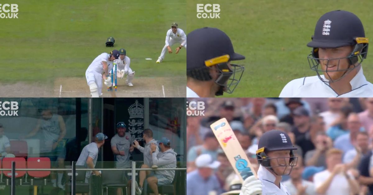 Watch: Ben Stokes Smashes A Humongous Six Into England Dressing Room