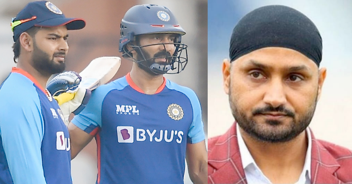 Harbhajan Singh, Rishabh Pant, Dinesh Karthik