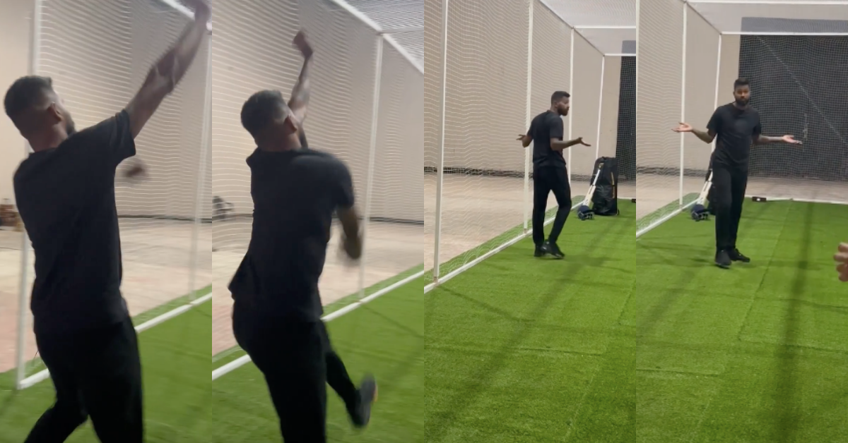 Watch: Hardik Pandya Imitates Jasprit Bumrah's Bowling Action