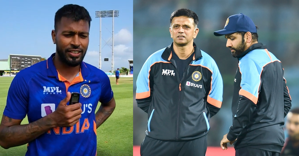 Hardik Pandya, Rahul Dravid, Venkatesh Prasad