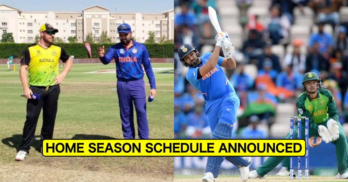 BCCI Confirms Schedule For Home Series Against Australia And South Africa