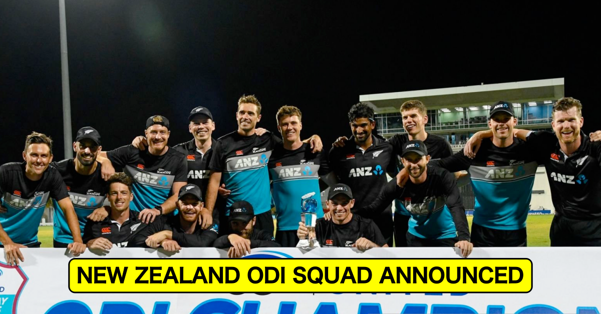 New Zealand Names Squad For Chappell-Hadlee Trophy ODIs Against Australia; Kane Williamson Returns