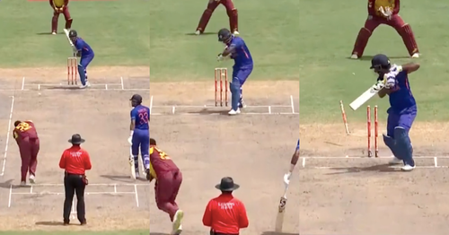 Watch: Sanju Samson Stumps Gets Castled As Odean Smith Clean Bowls Him