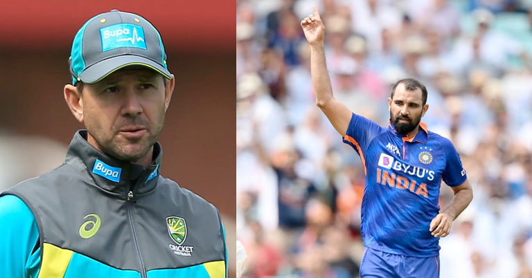 Ricky Ponting, Mohammed Shami
