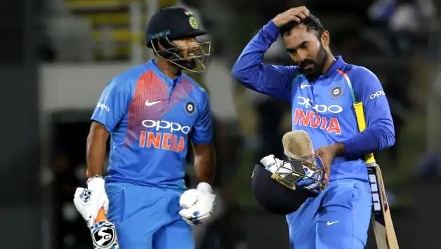 Dinesh Karthik and Rishabh Pant