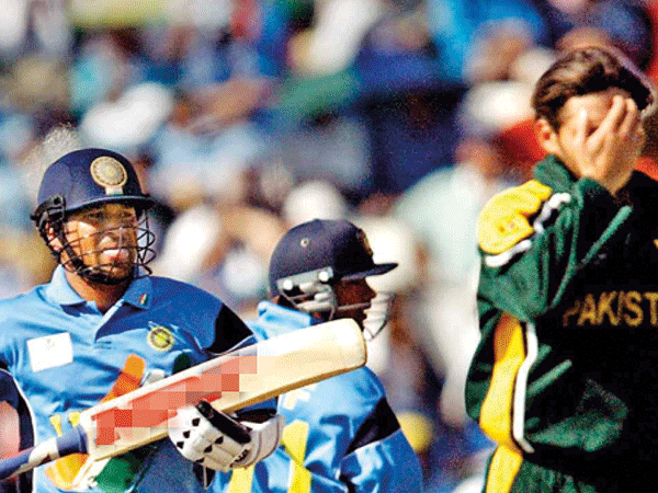 Sachin Tendulkar and Shahid Afridi. PC- Getty