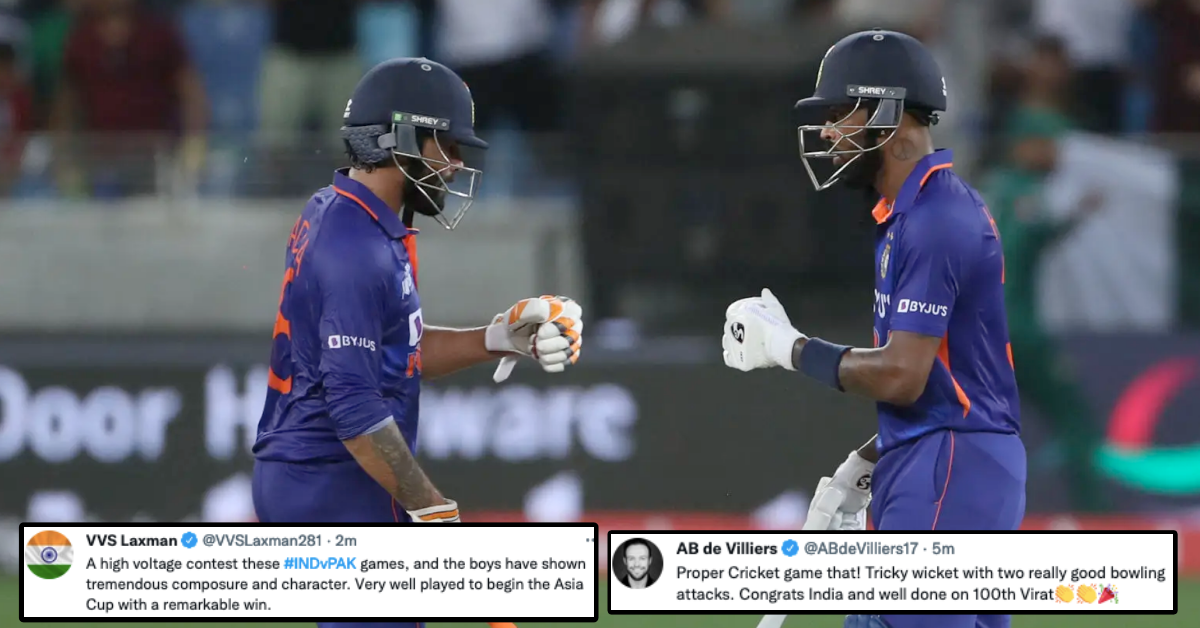Twitter Reacts As India Defeat Arch-Rivals Pakistan By 5 Wickets In Asia Cup 2022