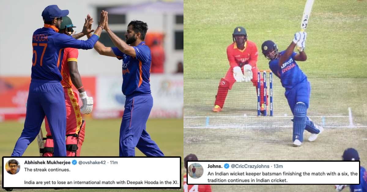 Twitter Reacts As Bowlers Shine In India's Series-clinching Win Over Zimbabwe In Harare