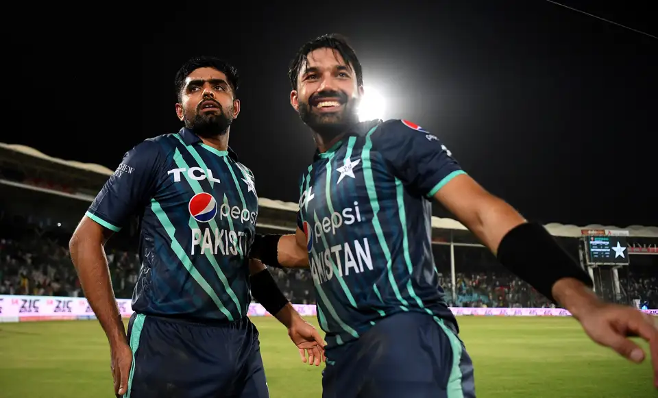 Babar Azam and Mohammad Rizwan (Image Credits: Getty