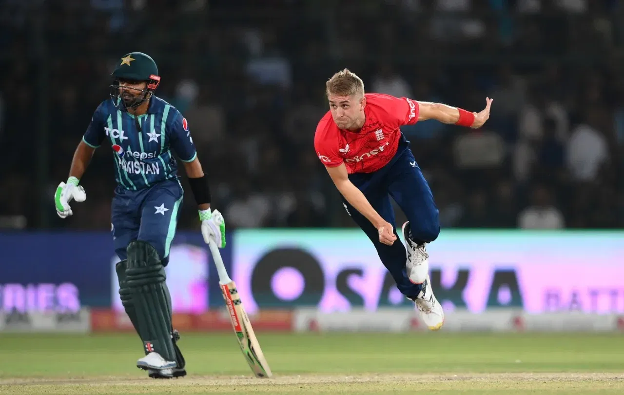 Babar Azam and Olly Stone (Image Credits: Getty Images)