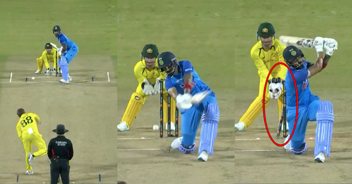 Watch: Adam Zampa’s Straight Skidder Beats KL Rahul’s Sweep And Rattles His Stumps