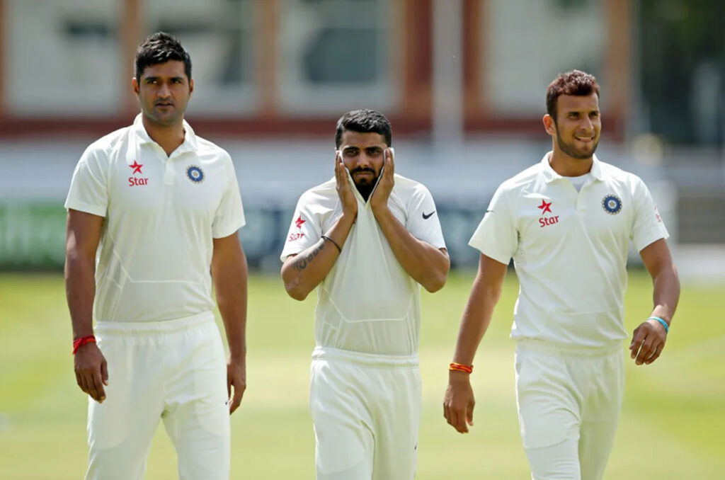 Ishwar Pandey during 2014 tour of England. PC- Getty