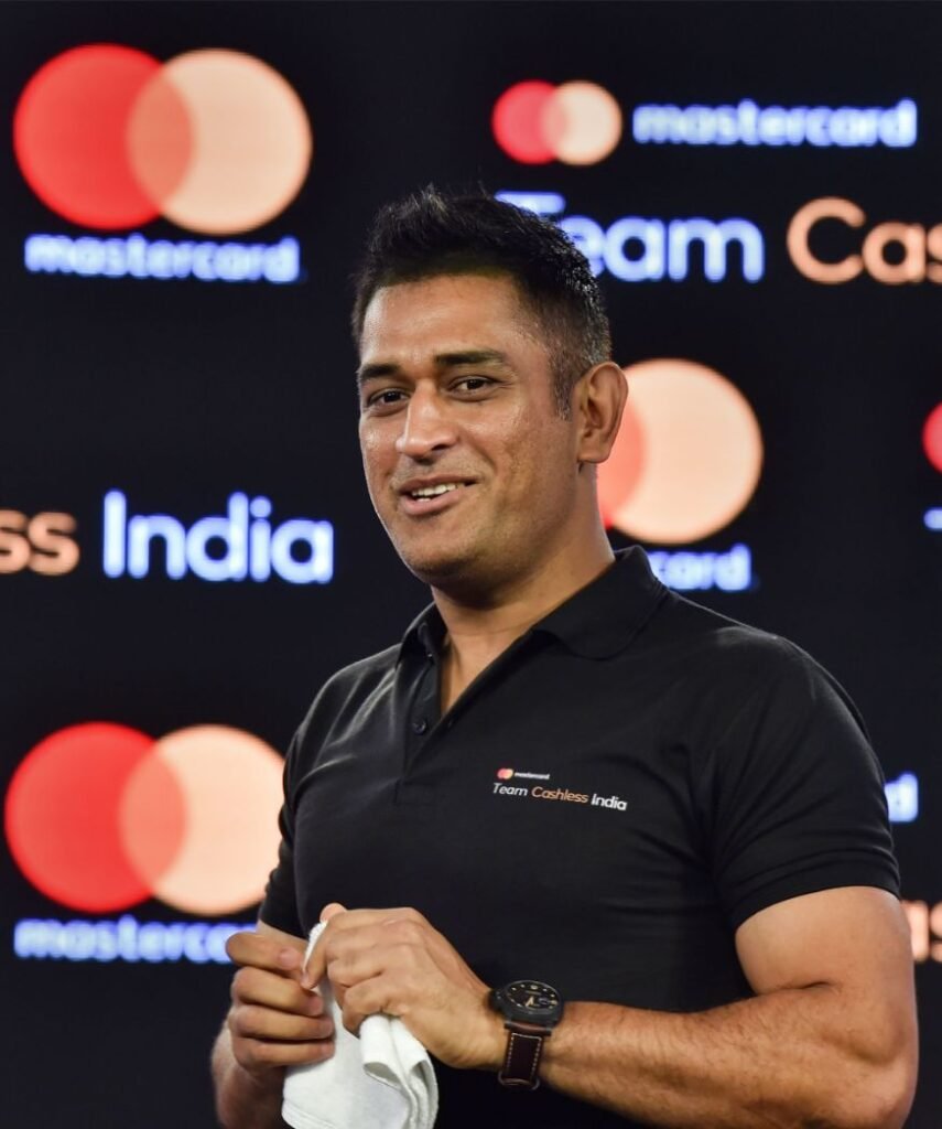 MS-Dhoni-at-Mastercard-Event. PC- Twitter