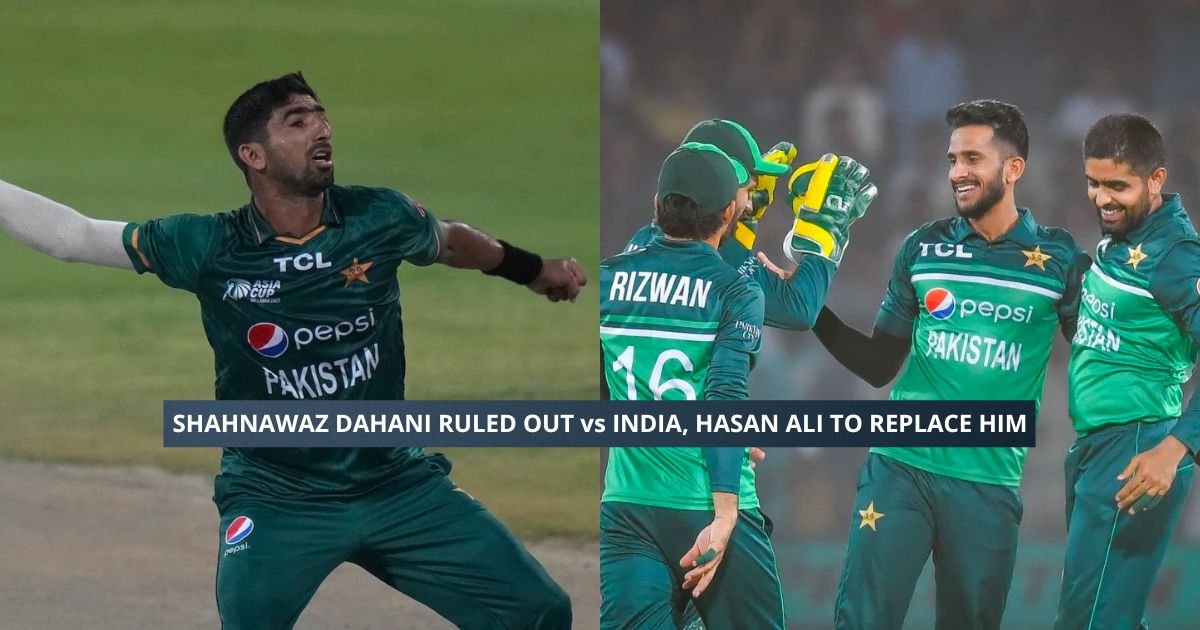 Shahnawaz Dahani Ruled Out Of India vs Pakistan