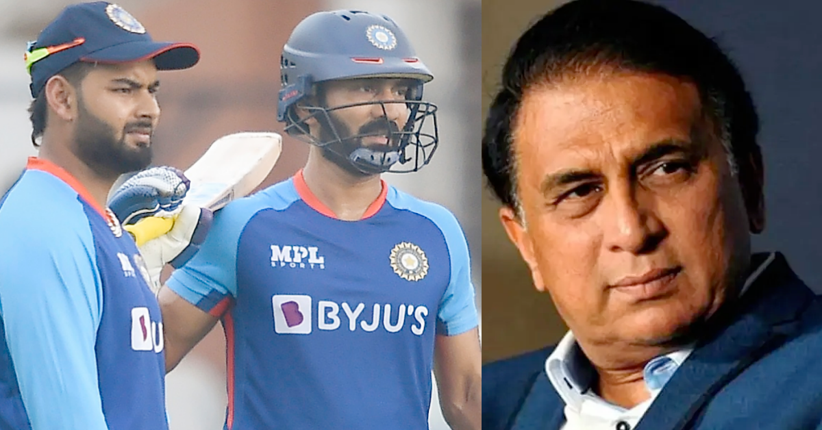 Sunil Gavaskar, Rishabh Pant, Dinesh Karthik