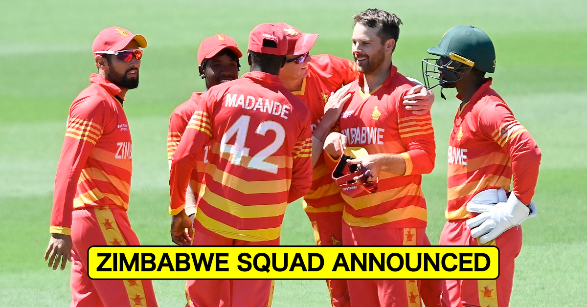 ICC T20 World Cup 2022: Craig Ervine To Lead As Zimbabwe Announce 15-Member Squad For The Tournament