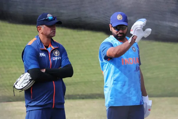 Rohit Sharma, Rahul Dravid, India