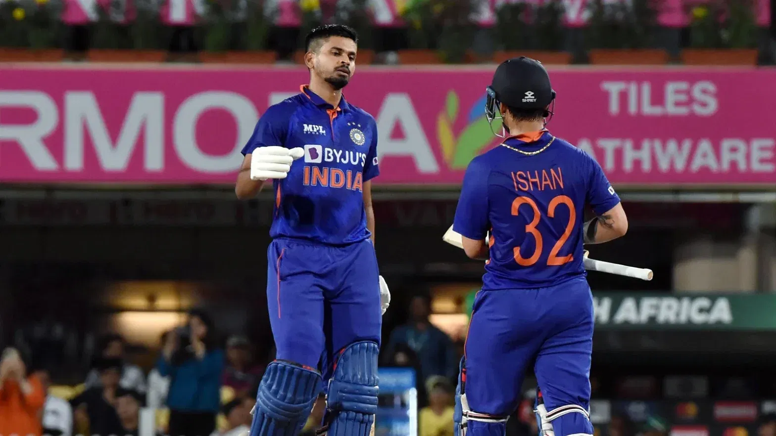 Shreyas Iyer and Ishan Kishan, India