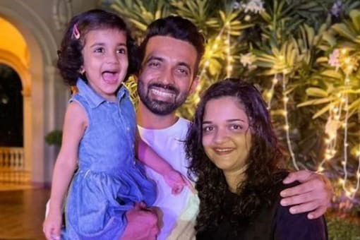 Ajinkya Rahane's family