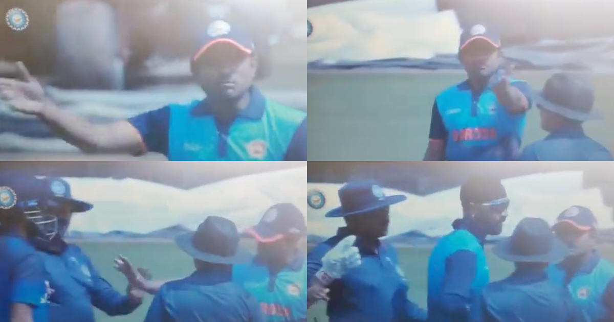 Ambati Rayudu Sheldon Jackson Fight