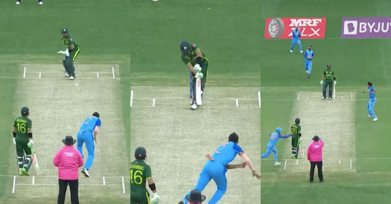 Watch: Arshdeep Singh Cleans Up Babar Azam For A Golden Duck On His First-ever T20 World Cup Ball