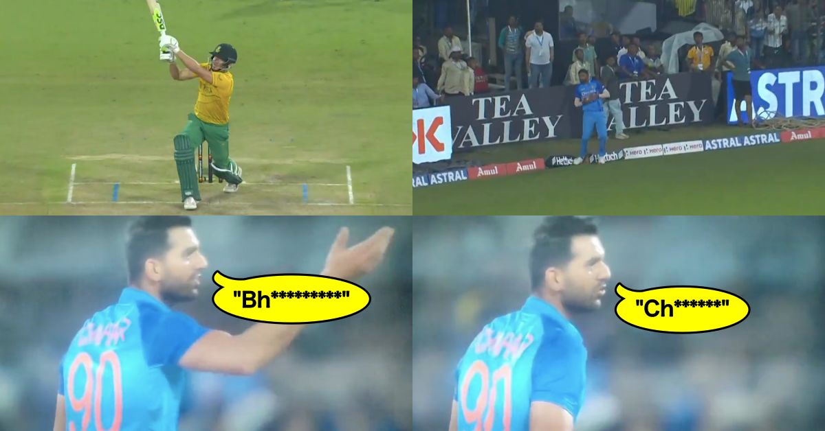 IND vs SA: Watch – Deepak Chahar Abuses Mohammed Siraj After The Latter Touches Boundary Rope After Taking David Miller's Catch