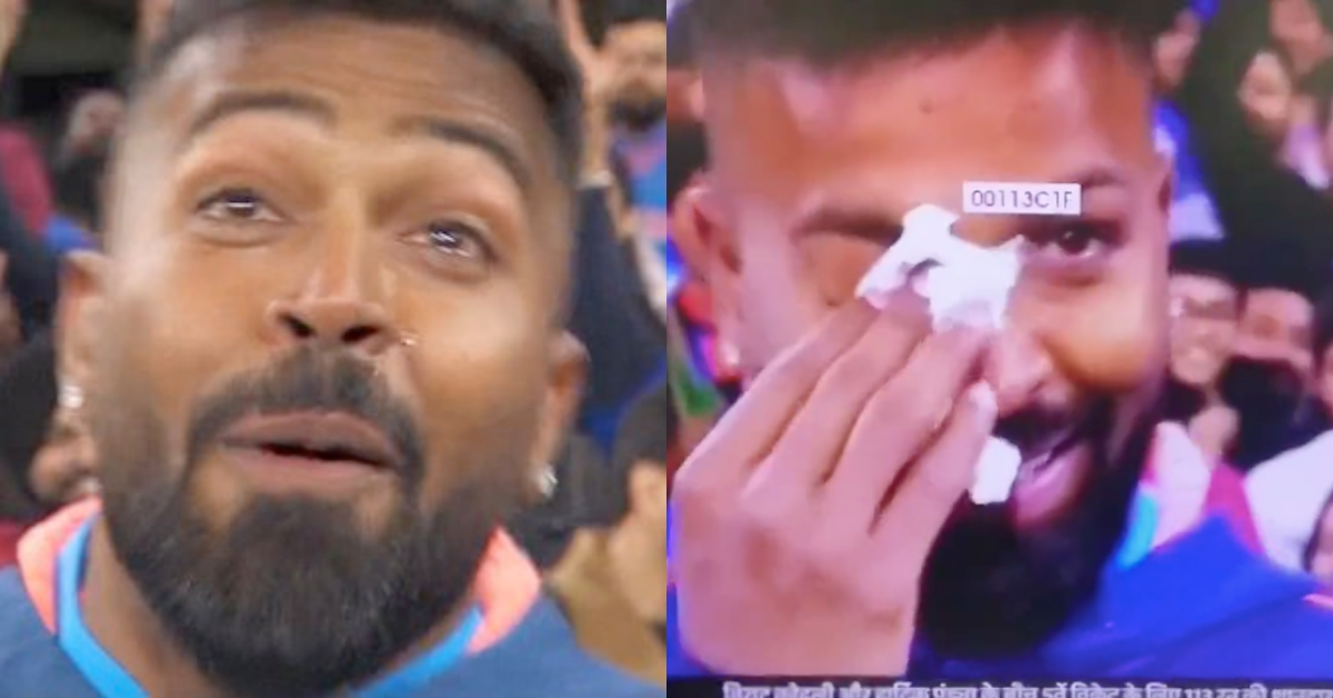 Watch: Hardik Pandya Breaks Down In Tears While Remembering His Father After India's Epic Win Over Pakistan