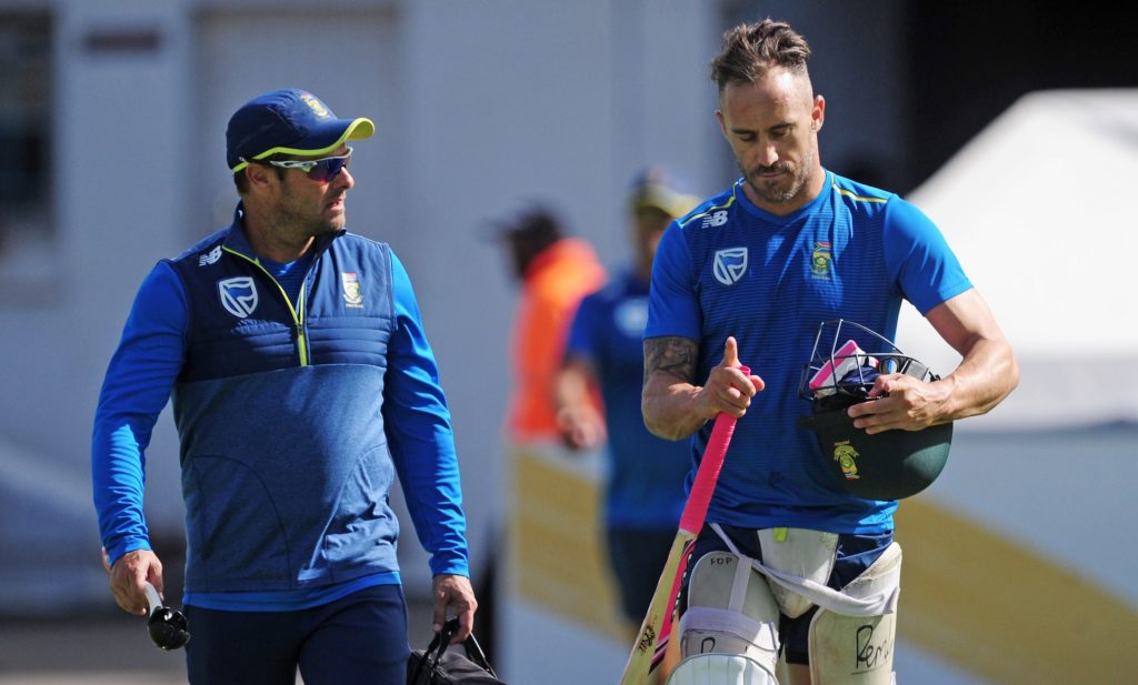 Mark-Boucher-Faf-du-Plessis-Proteas. PC- SA Mag