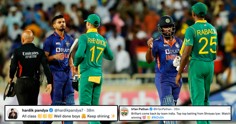 Twitter Reacts As Shreyas Iyer, Ishan Kishan, Mohammed Siraj Help India Win 2nd ODI And Level The Series 1-1 vs South Africa
