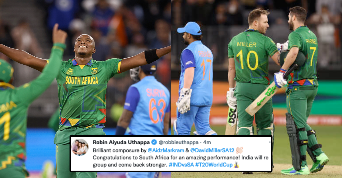 Twitter Reacts As David Miller, Lungi Ngidi Shine In South Africa's 5-Wicket Win Over India In ICC T20 World Cup 2022